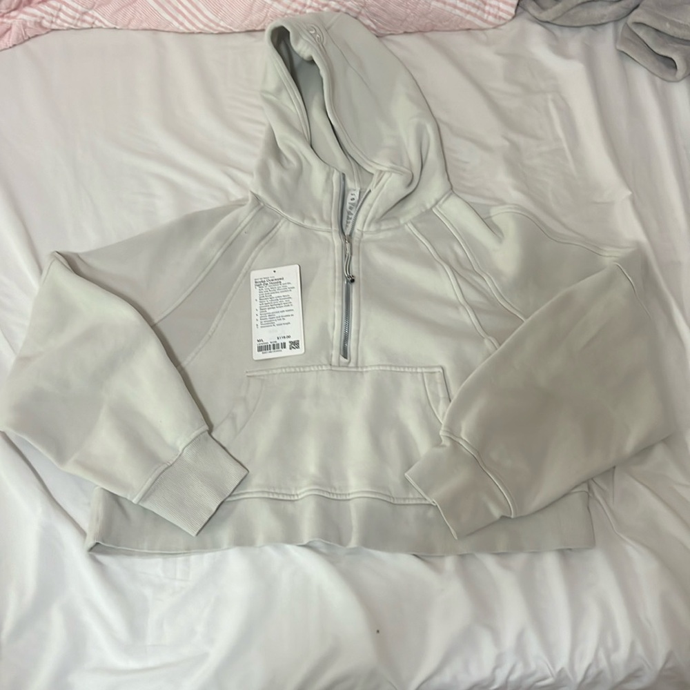 Scuba Oversized Half-Zip Hoodie